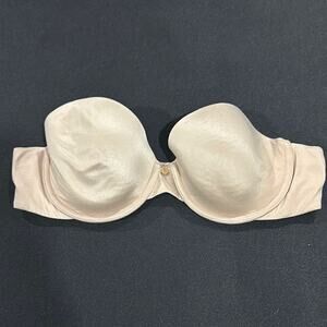 Victoria’s Secret Nude Lined Strapless 36B
